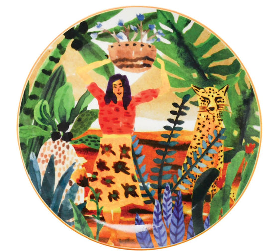 Garden of Babylon Set of 2 Plates