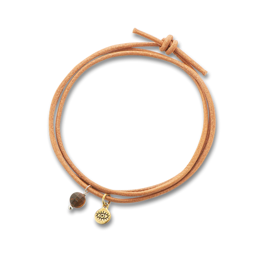 Palas Protection Gem Wrap | Tiger Eye/Luck