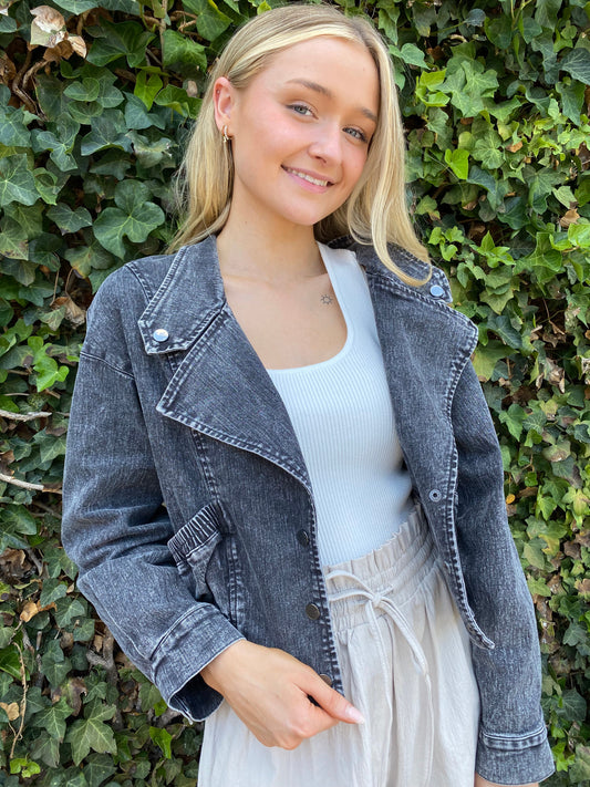 Sunny Girl | Roxanne Jacket in Black