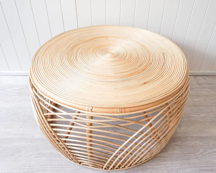 Natural Rattan Coffee Table