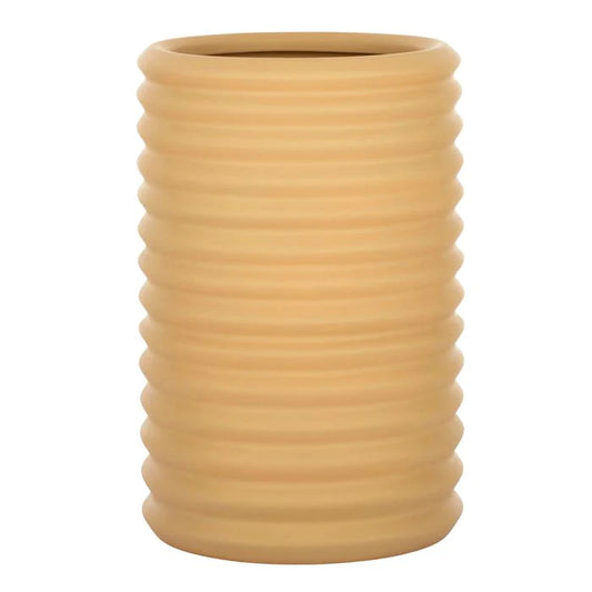 Toob Ceramic Vase | Mustard