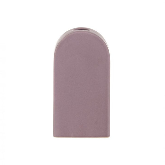Smooth Groove Vase in Lilac