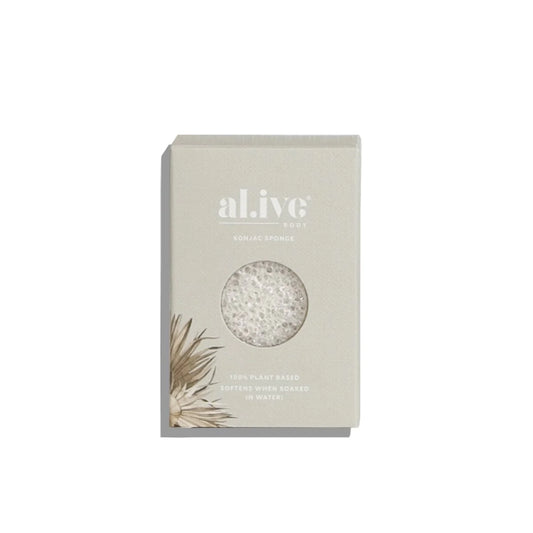 al.ive body | Natural Konjac Sponge