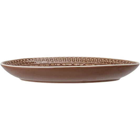 Bloomingville - Rani serving plate, brown