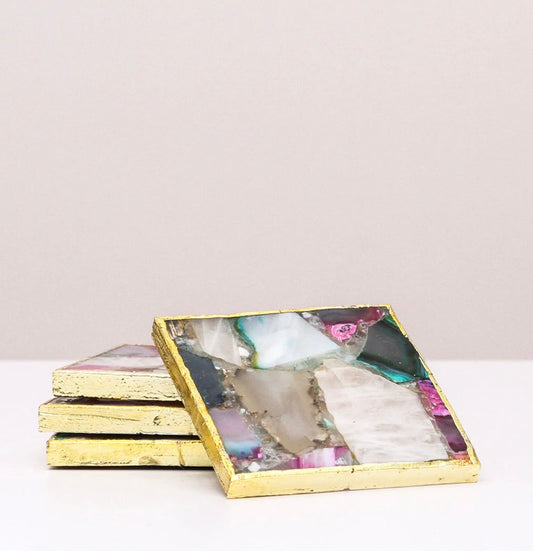 Indigo Love | Greta Agate Composite Coaster