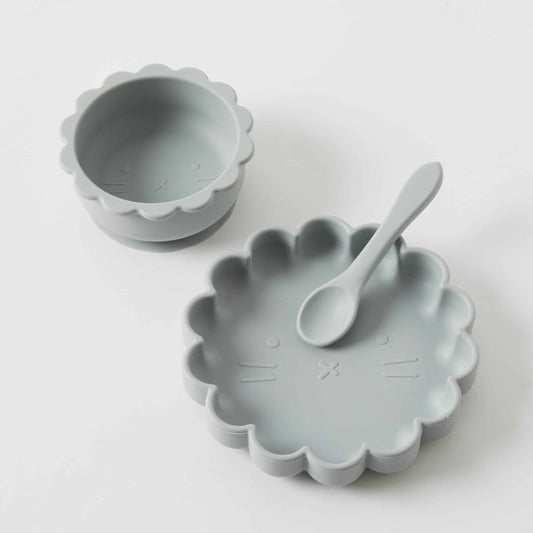 Henny Silicone 3pc Dinning Set | Steele