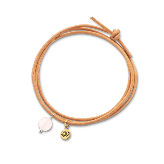 Palas Protection Gem Wrap | Rose Quartz/Love