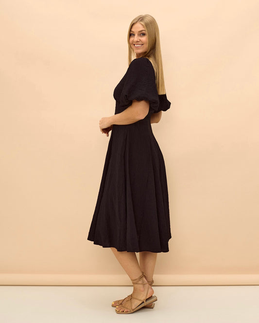 Lena Maxi Dress | Black