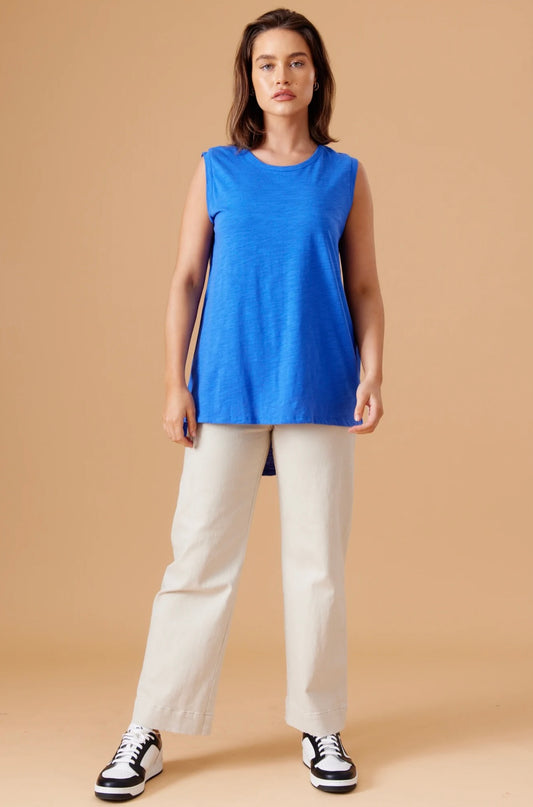 BTL The Label | Lisa Tank in Blue