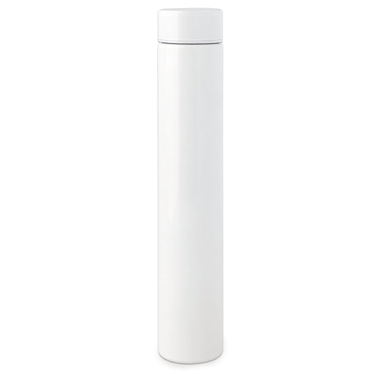 Slim Flask Bottle | Ice White