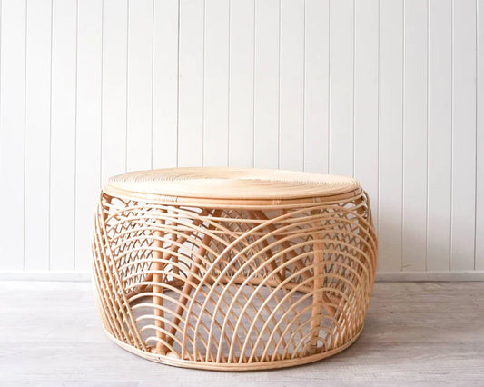 Natural Rattan Coffee Table