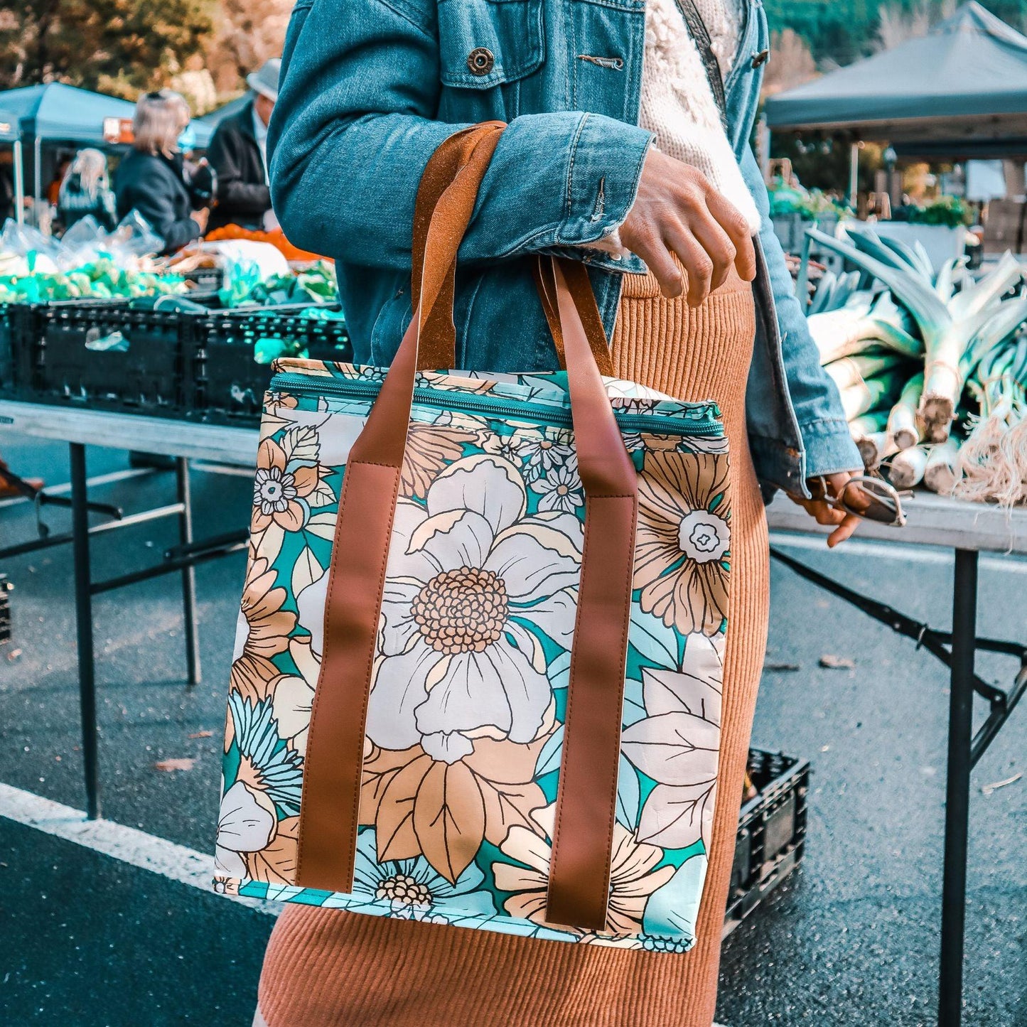 Cooler Bag | Green Garden