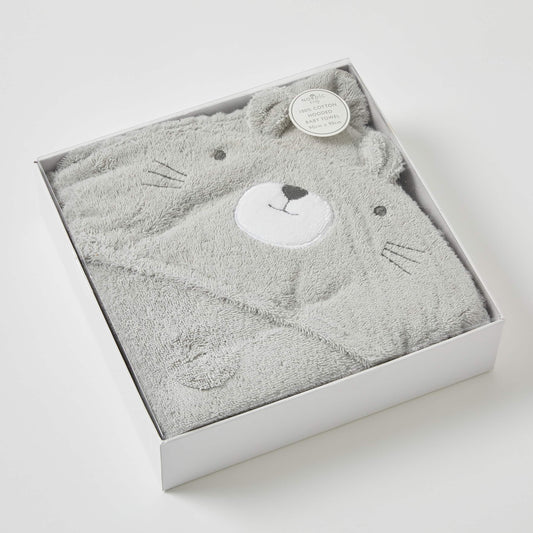 Edgar Lion Baby Hooded Towel