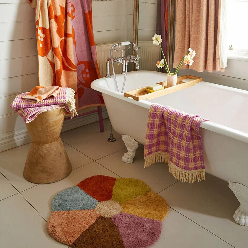 Keighley Flower Bath Mat