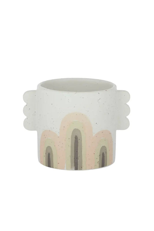 Apsida Ceramic Pot | Green