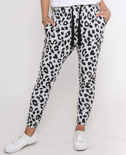 LEONI | Billie Jogger in Grey/Black