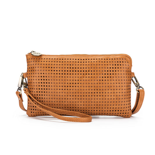 Nina Clutch/Crossbody Bag | Tan