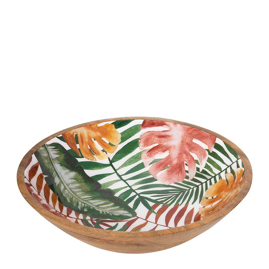 Palma Wooden Decal bowl