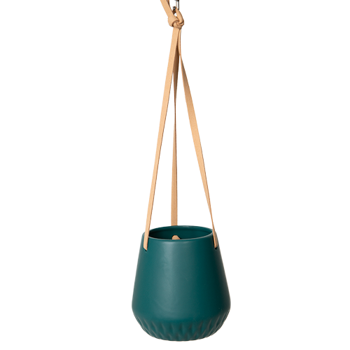 Hunter Hanging Planter | Teal