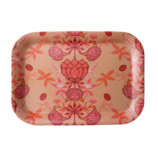 Rectangular Serving Tray | Floral Garden Blush