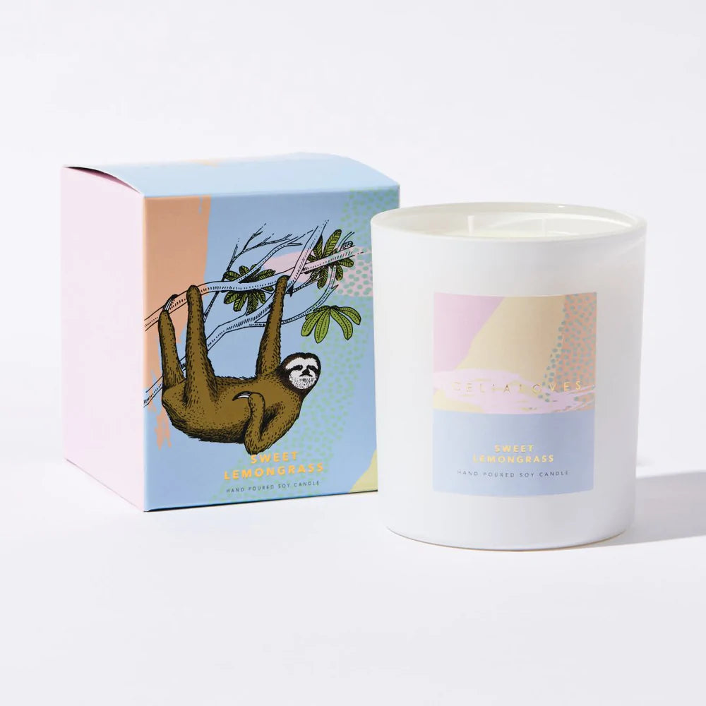 Celia Loves | Sweet Lemongrass Soy Candle (Assorted Sizes)