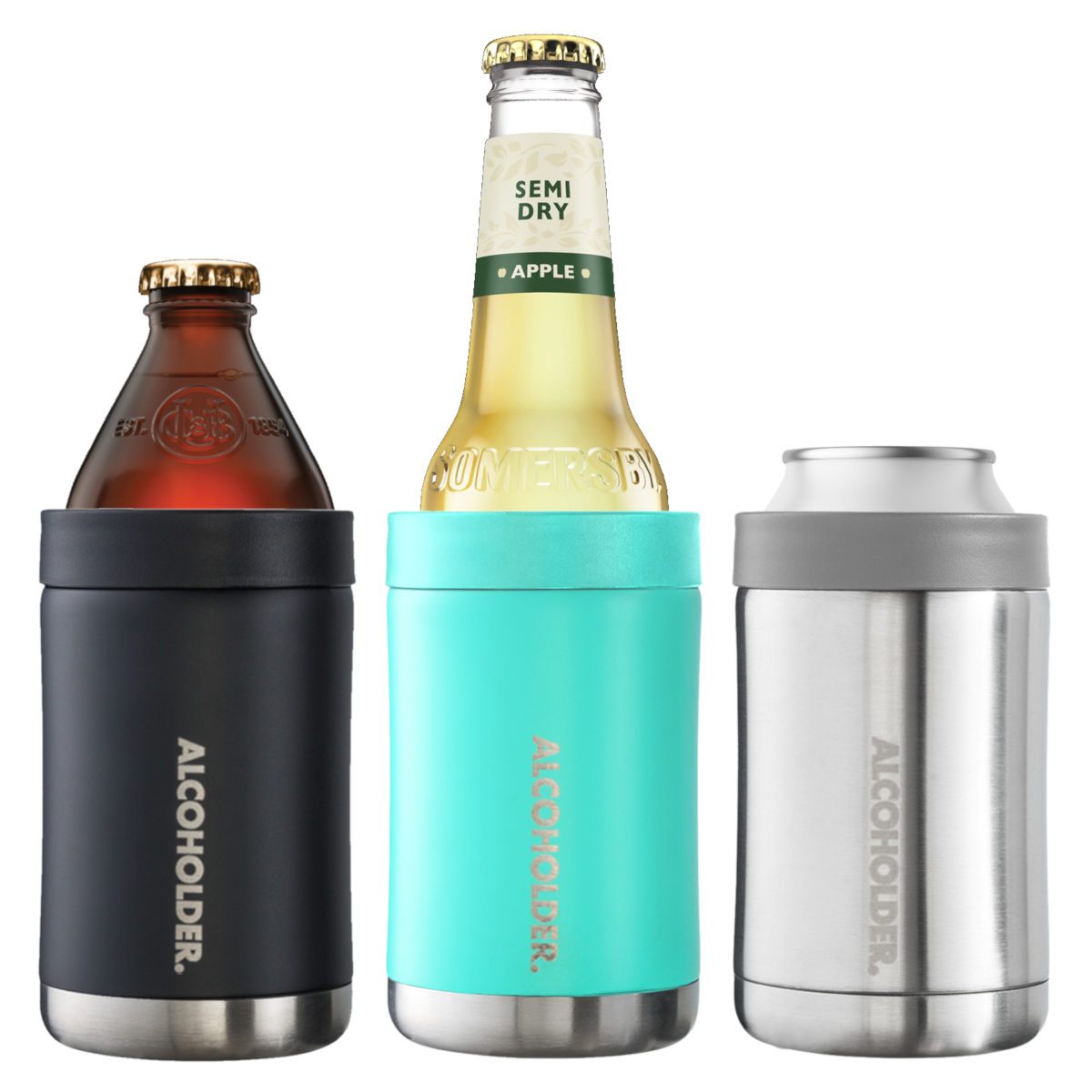 Alcoholder | StubZero Can/Bottle Cooler *Stainless Steel