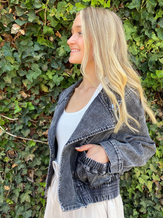 Sunny Girl | Roxanne Jacket in Black
