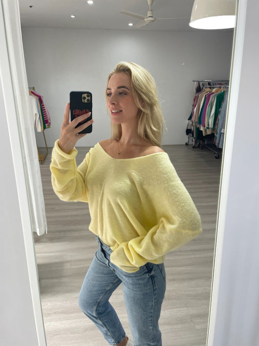 Ella Sweater | Yellow