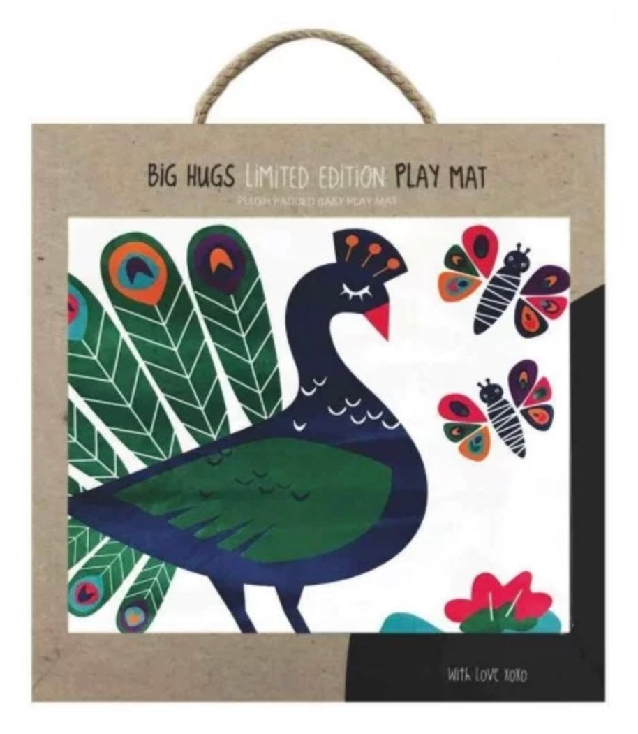 Big Hugs Play Mat | Peacock Paradise