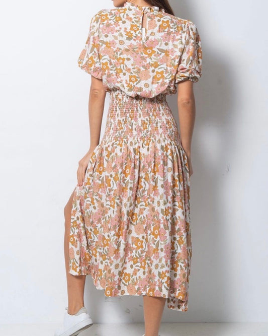 YH & CO | Lux Floral Maxi Dress