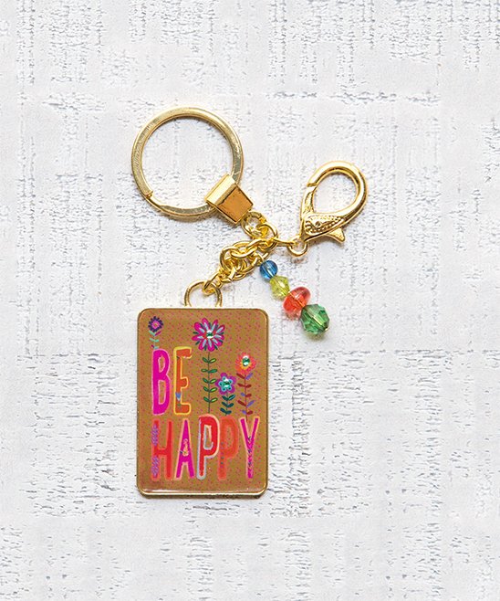 Keychain | Be Happy