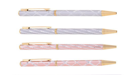 Diamond Cut Rose Gold Pen